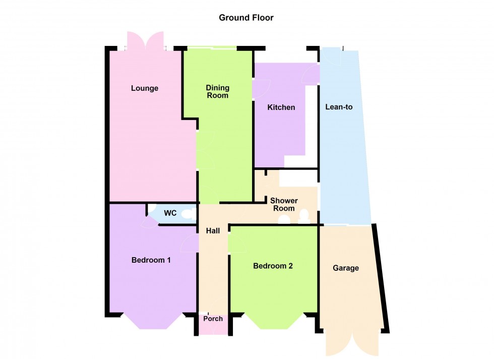 Floorplan for Lazy Hill Road, Walsall