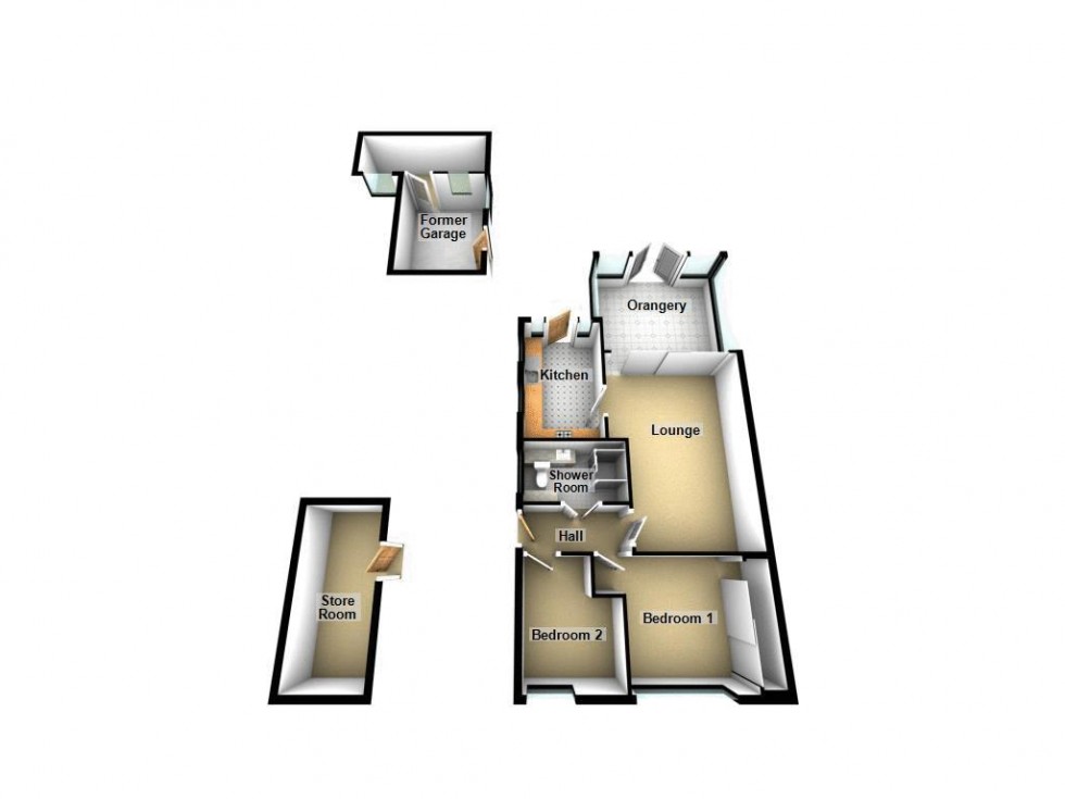 Floorplan for Fallowfield Road, Walsall