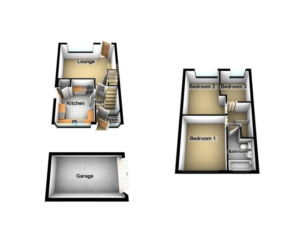 Floorplan for Follyhouse Close, Walsall