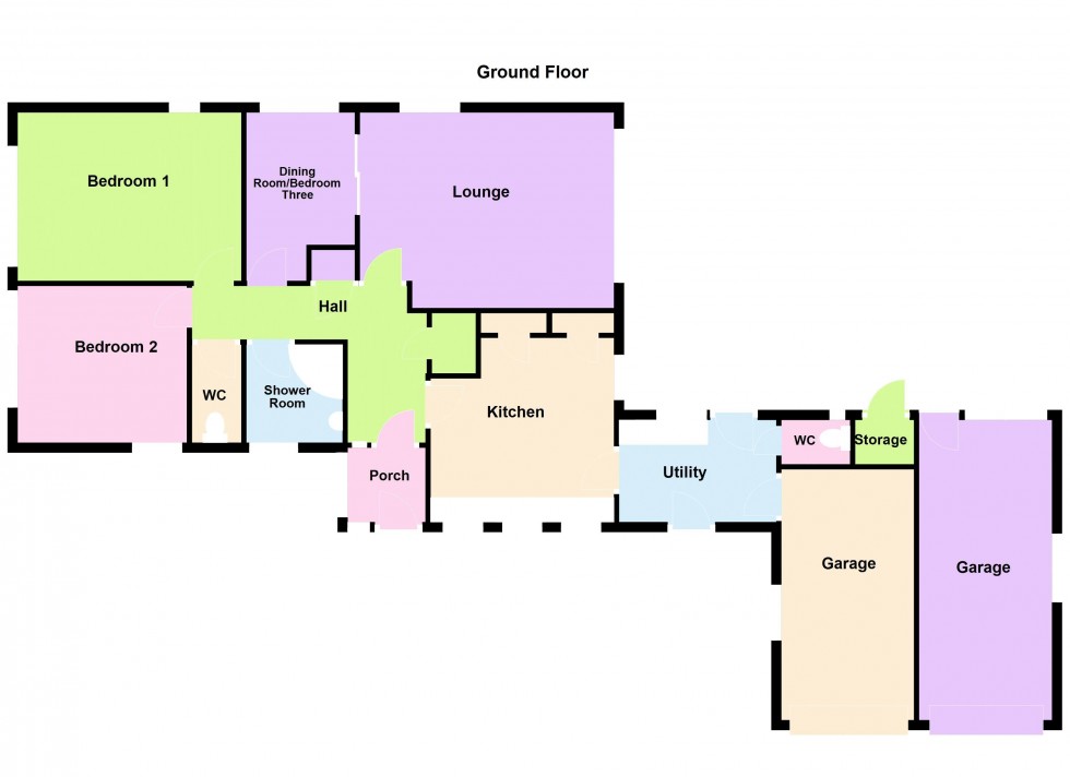 Floorplan for Norman Road, Walsall