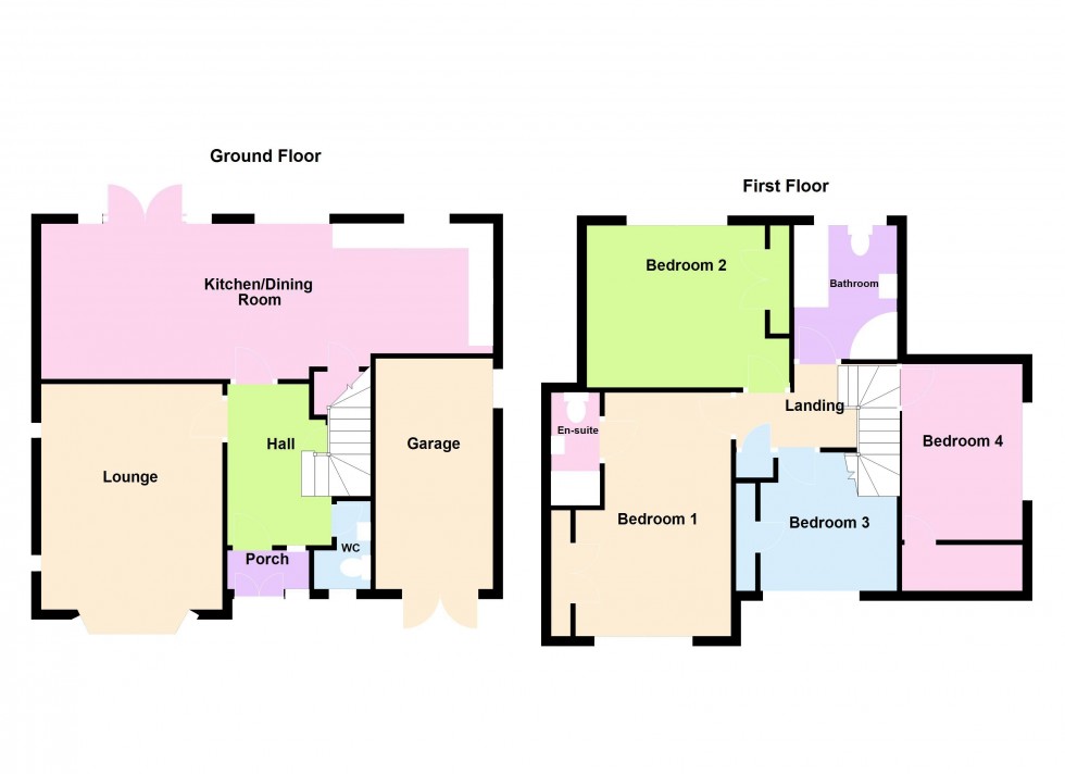 Floorplan for Skip Lane, Walsall