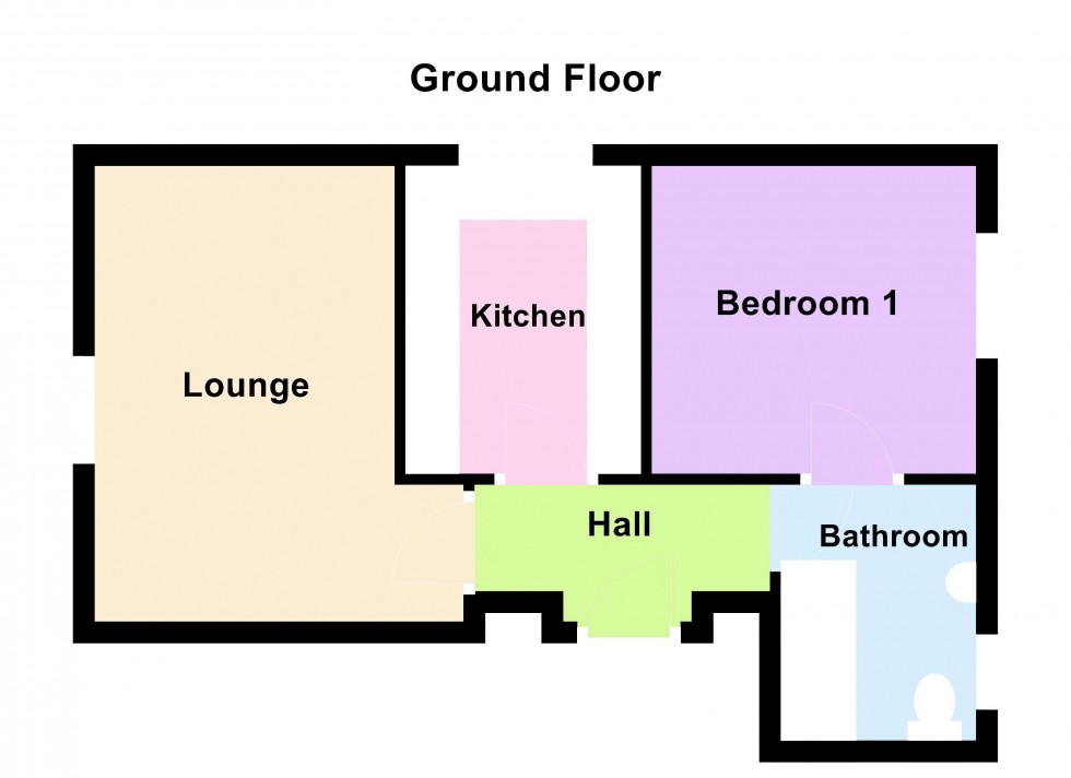 Floorplan for Hanch Place, Lysways Street, Walsall