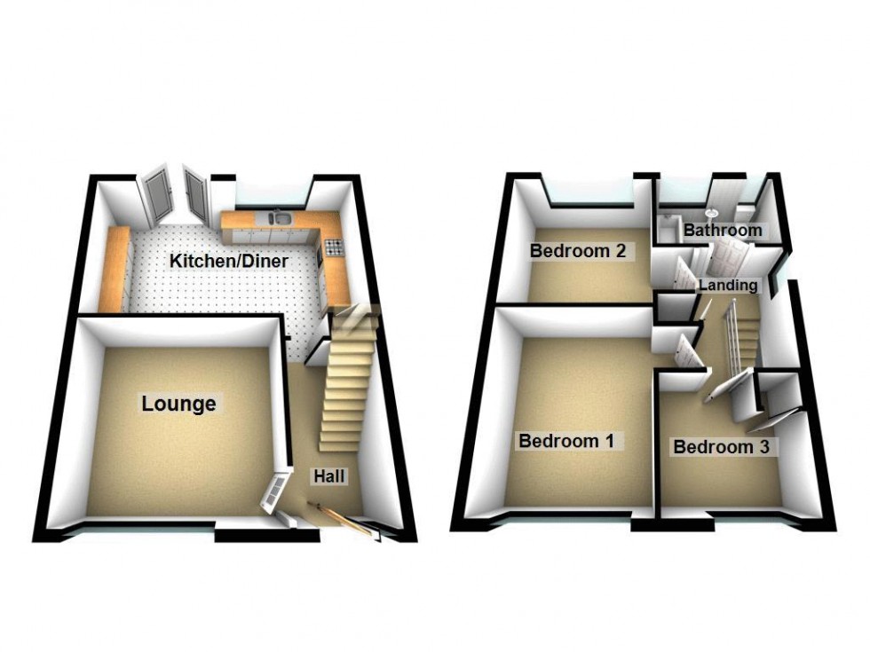 Floorplan for Jessie Road, Aldridge