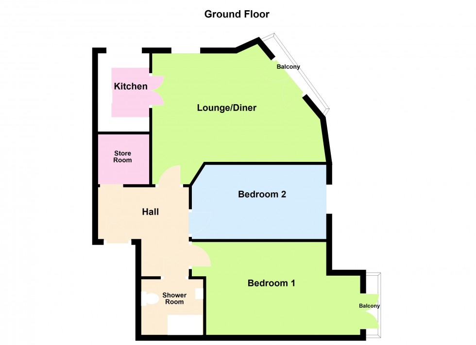 Floorplan for Croxall Court, Leighswood Road, Aldridge