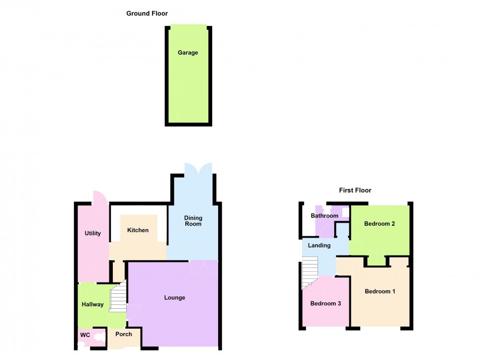 Floorplan for Kingshayes Road, Walsall