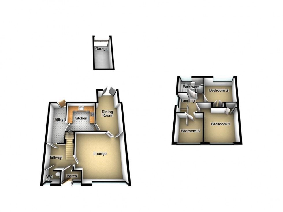 Floorplan for Kingshayes Road, Walsall