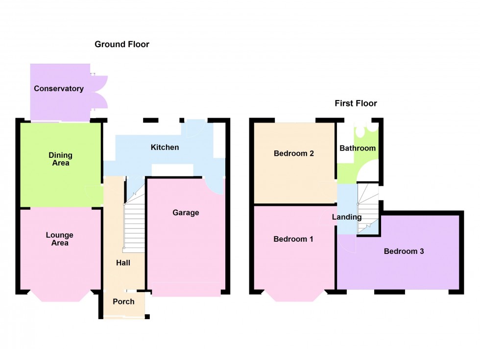 Floorplan for Coronation Road, Pelsall