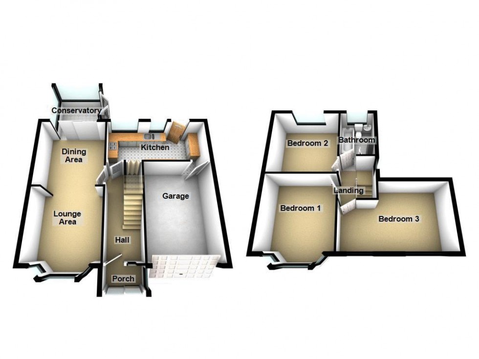 Floorplan for Coronation Road, Pelsall