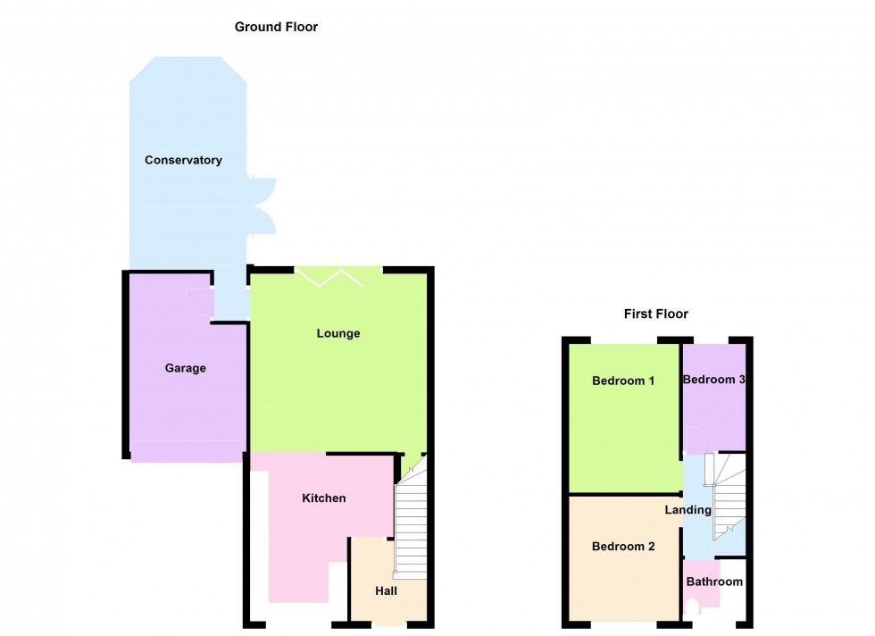 Floorplan for Longmeadow Road, Walsall