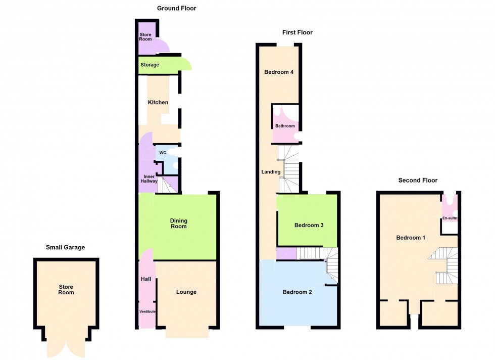 Floorplan for Charlotte Street, Walsall