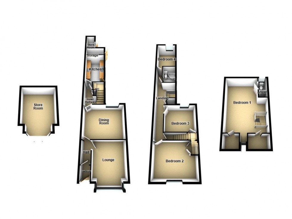 Floorplan for Charlotte Street, Walsall