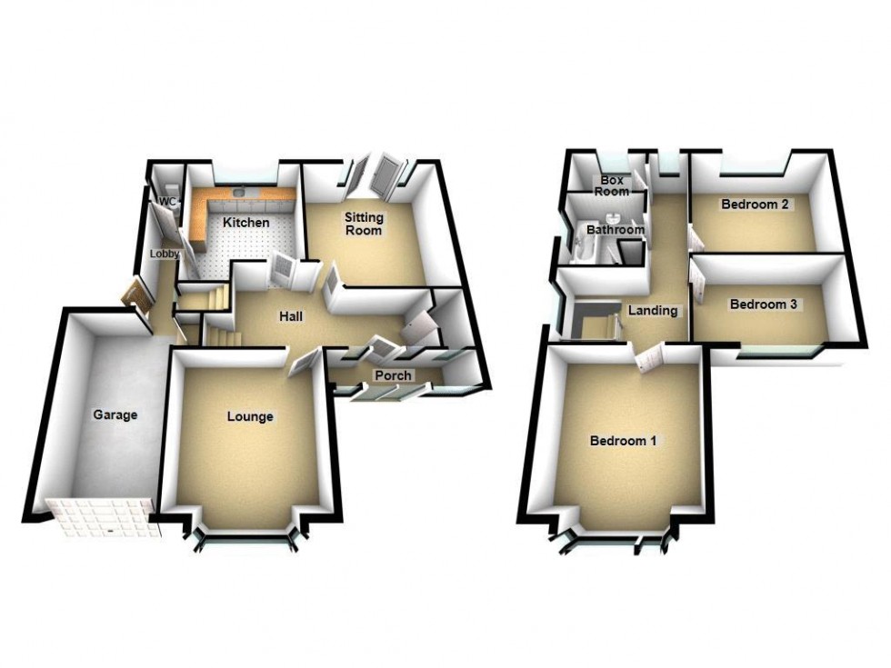 Floorplan for Edinburgh Road, Walsall