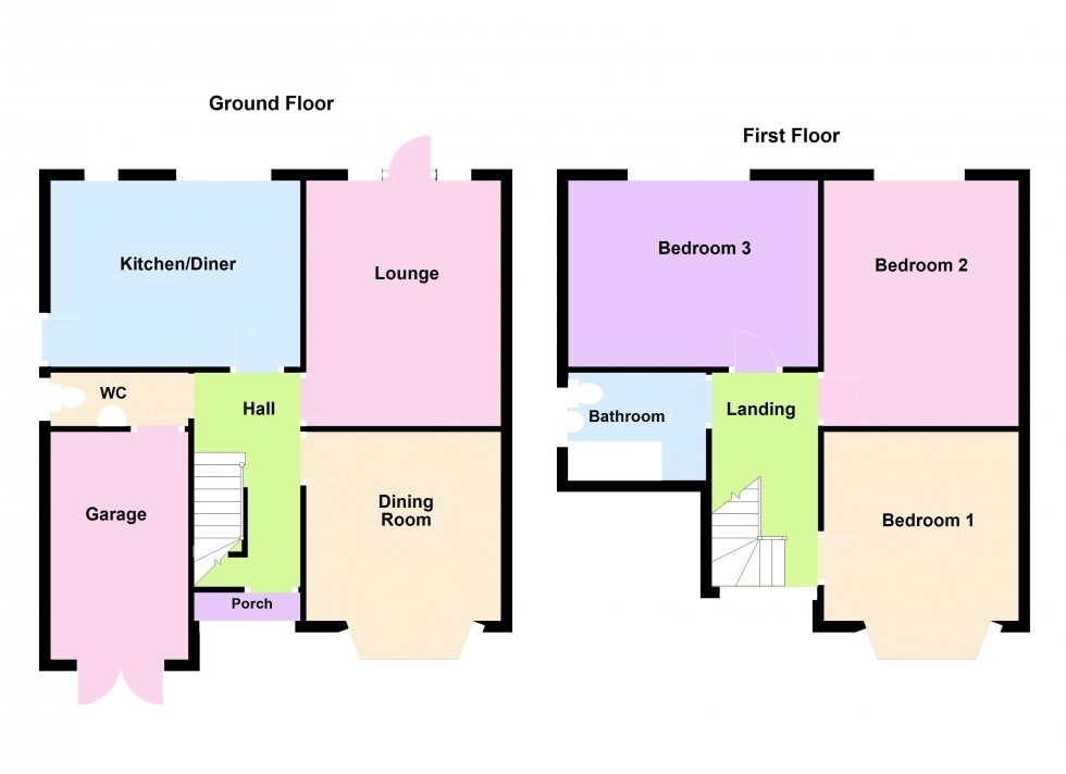 Floorplan for Sutton Road, Walsall