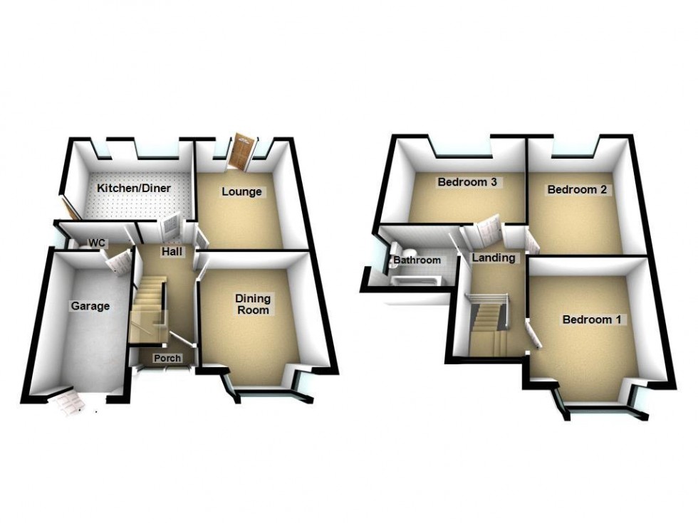 Floorplan for Sutton Road, Walsall