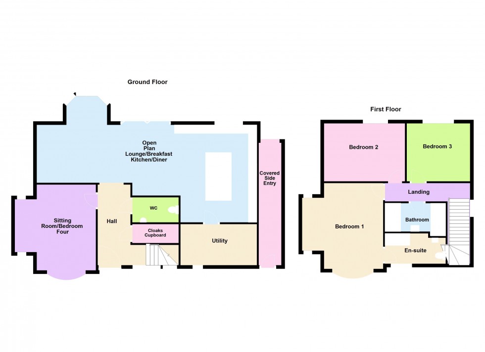 Floorplan for Charlemont Road, Walsall