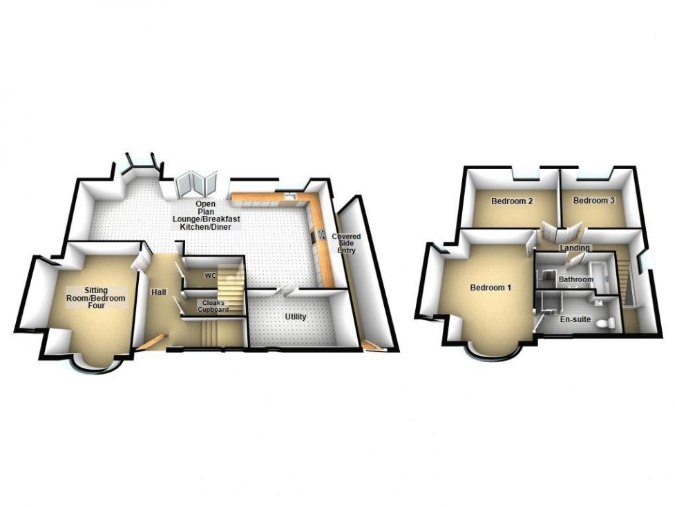 Floorplan for Charlemont Road, Walsall