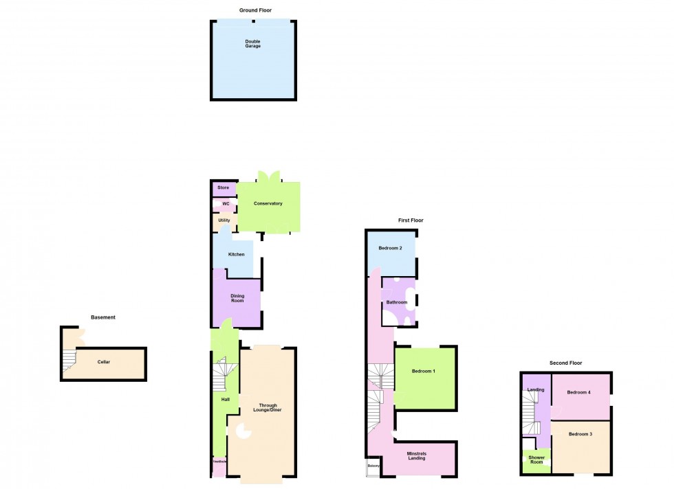 Floorplan for Birmingham Road, Walsall