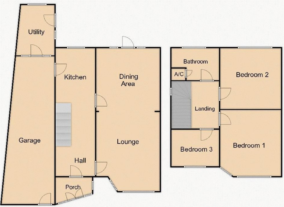 Floorplan for Cliveden Avenue, Aldridge