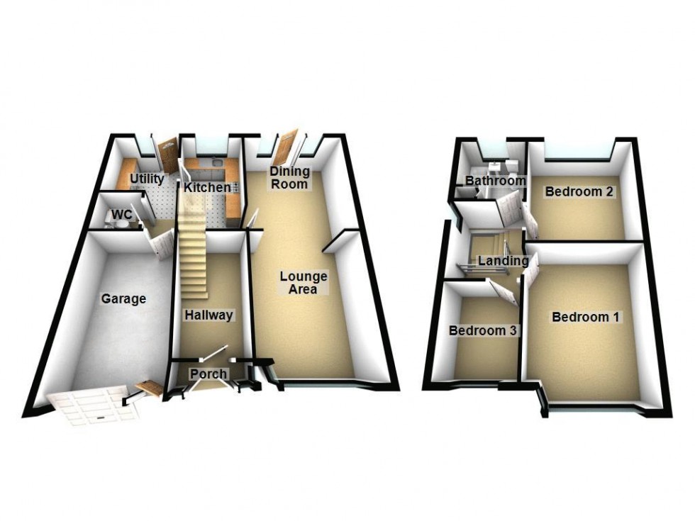Floorplan for Cliveden Avenue, Aldridge