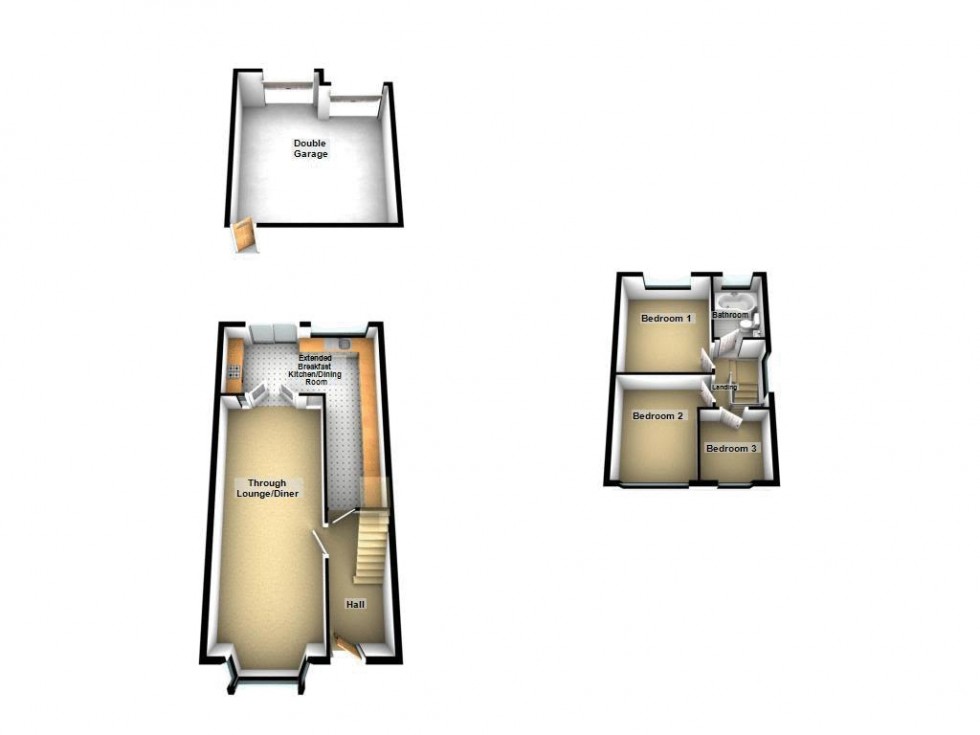 Floorplan for Beechdale Avenue, Birmingham
