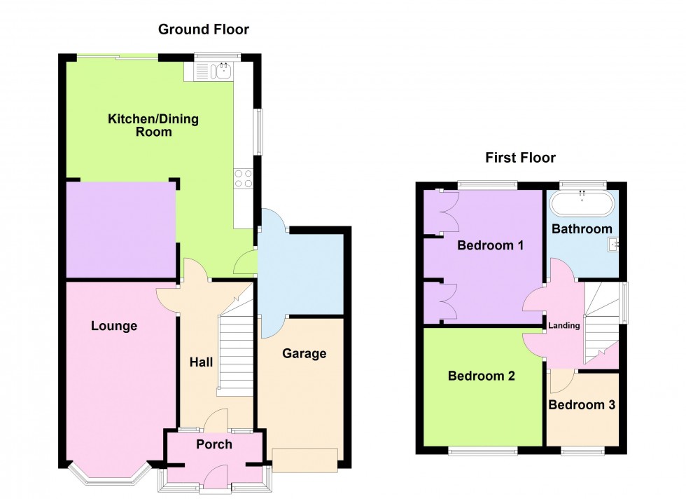 Floorplan for Leighswood Road, Aldridge