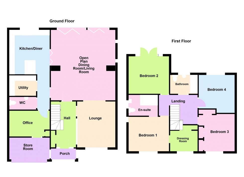 Floorplan for Stonnall Road, Aldridge