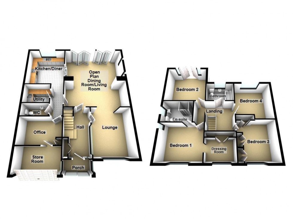 Floorplan for Stonnall Road, Aldridge