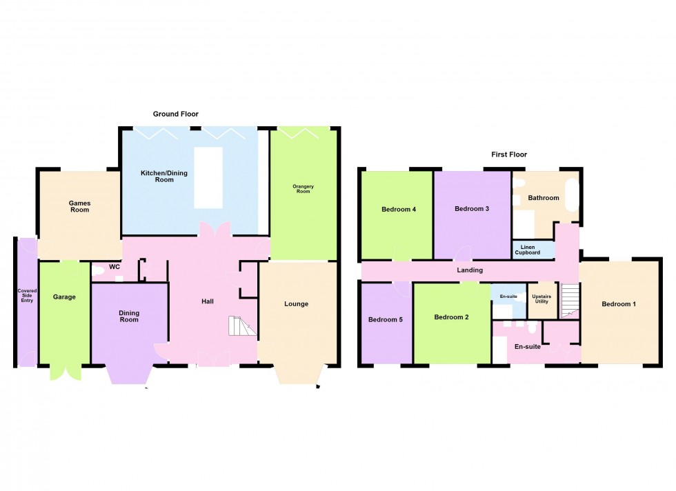 Floorplan for Broadway North, Walsall