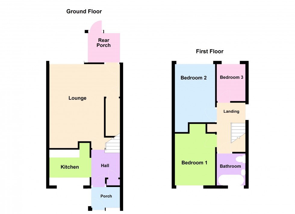 Floorplan for The Pines, Walsall