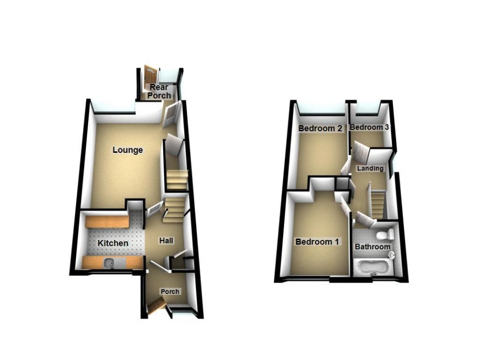 Floorplan for The Pines, Walsall