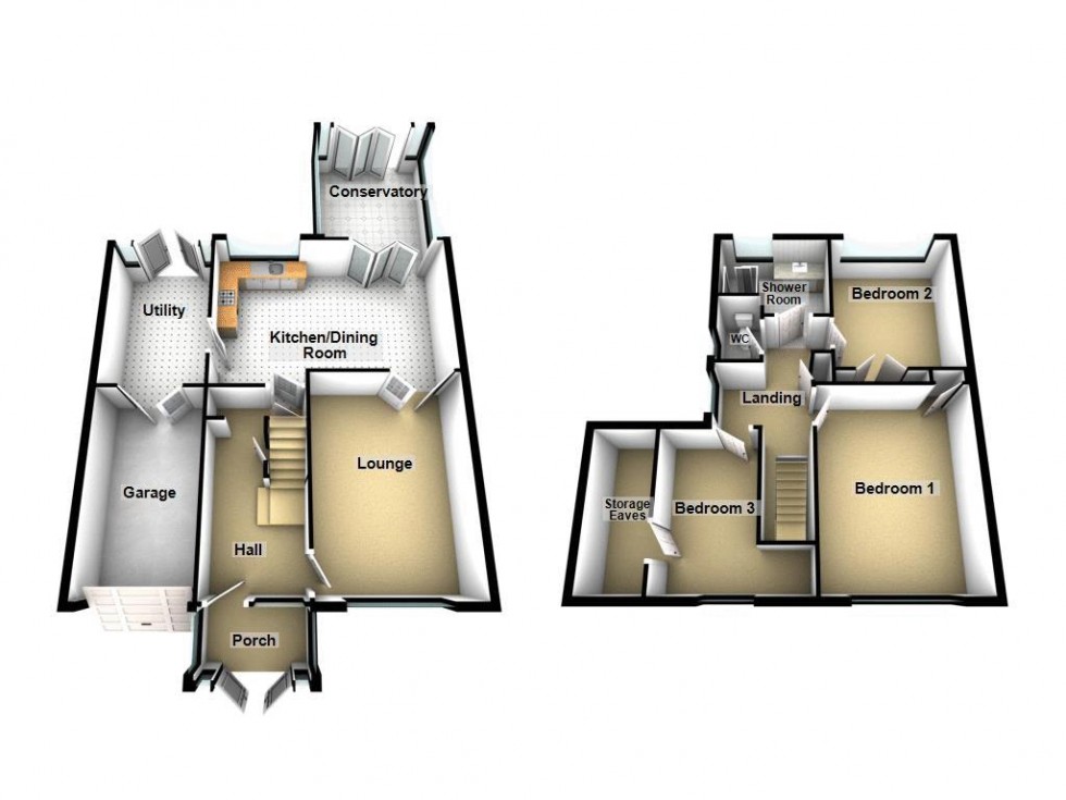 Floorplan for Sutton Road, Walsall