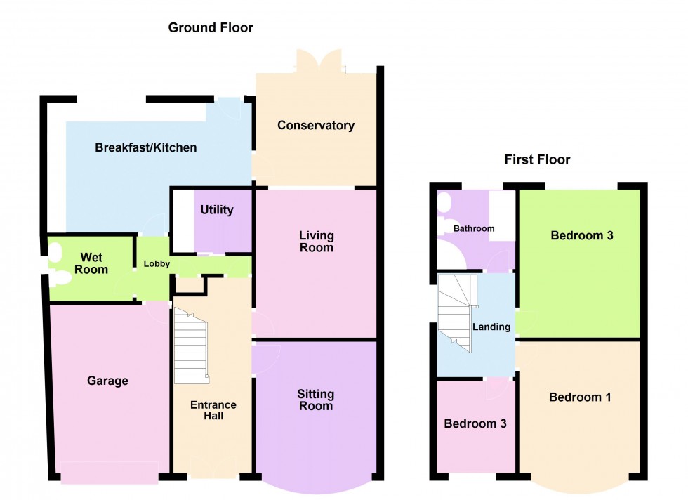 Floorplan for Lichfield Road, Shelfield