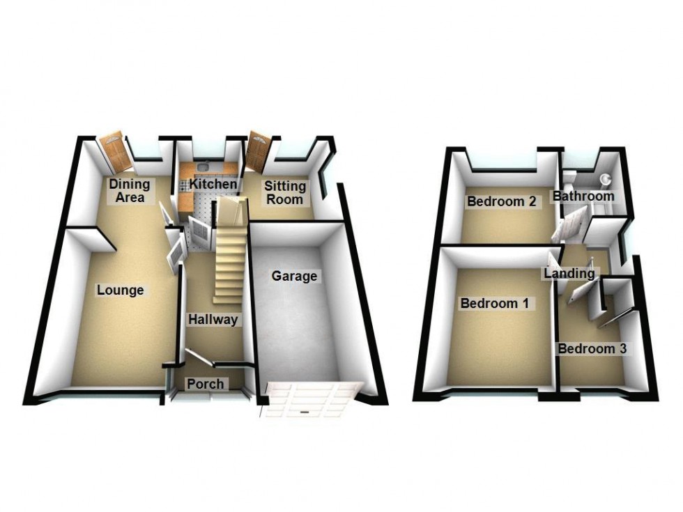 Floorplan for Maple Road, Pelsall