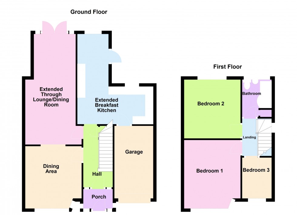 Floorplan for Weston Crescent, Aldridge