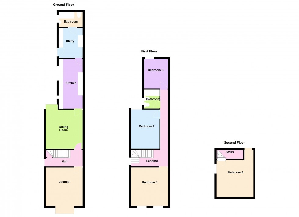 Floorplan for Rowley Street, Walsall