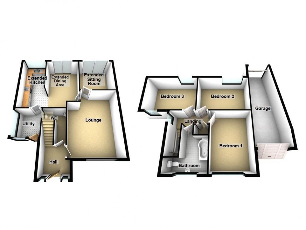 Floorplan for Highgate Road, Walsall