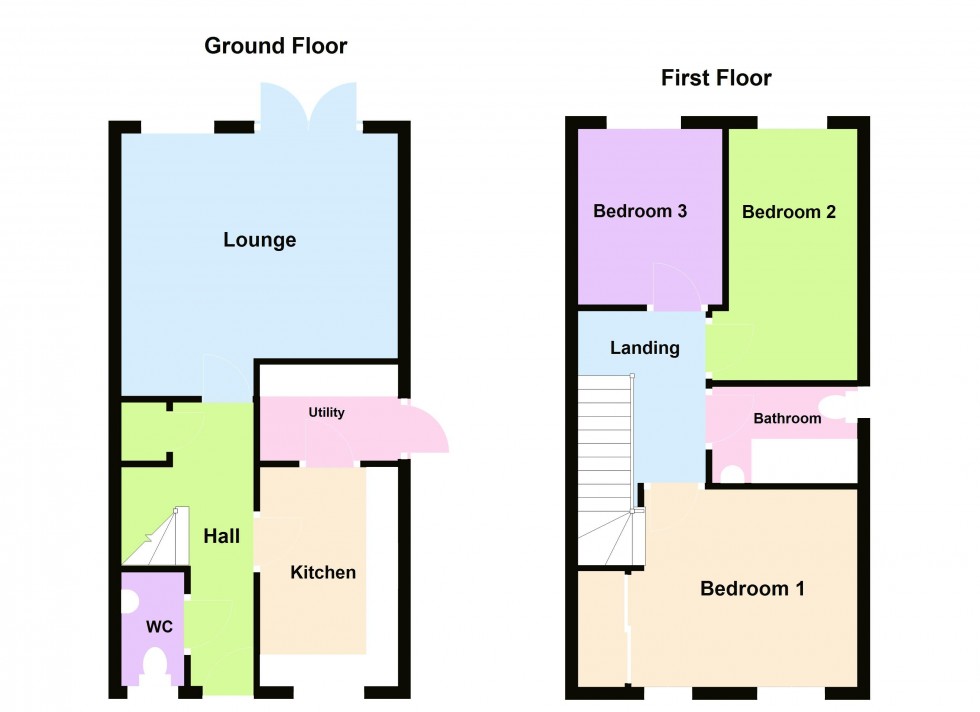 Floorplan for Sandymount Road, Walsall