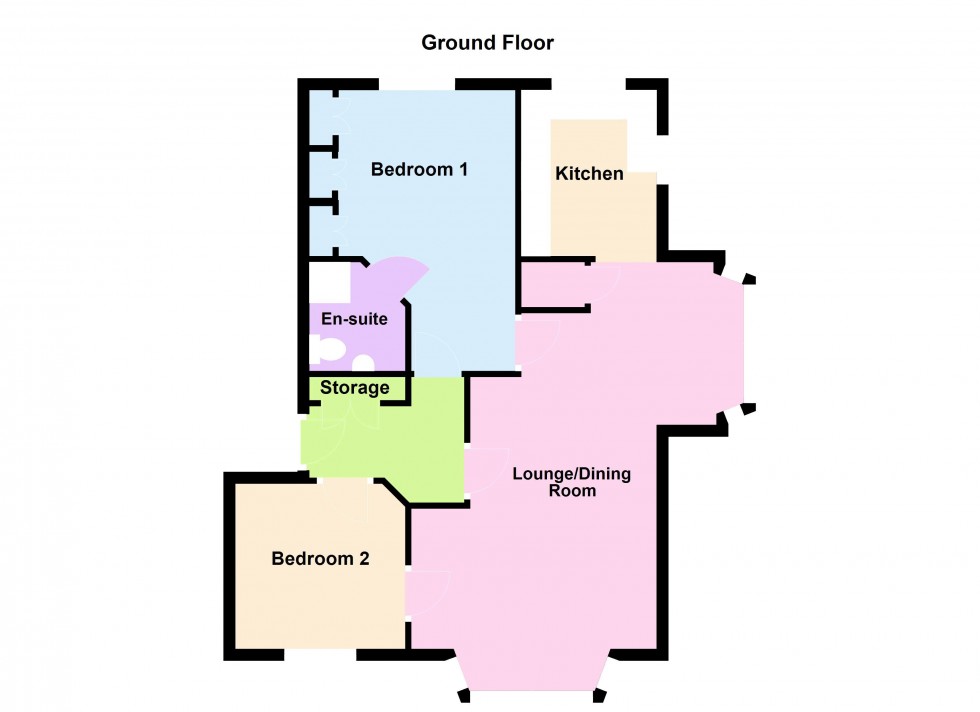Floorplan for Shrubbery Close, Walsall