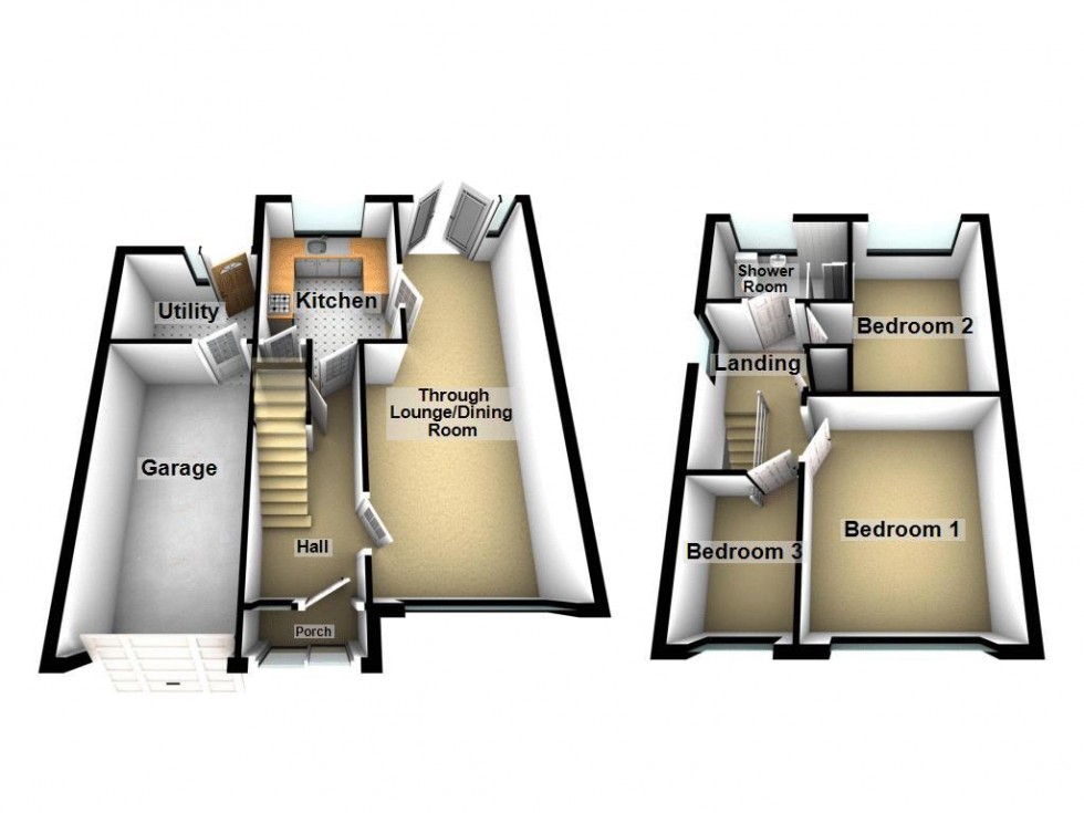 Floorplan for Branchal Road, Aldridge