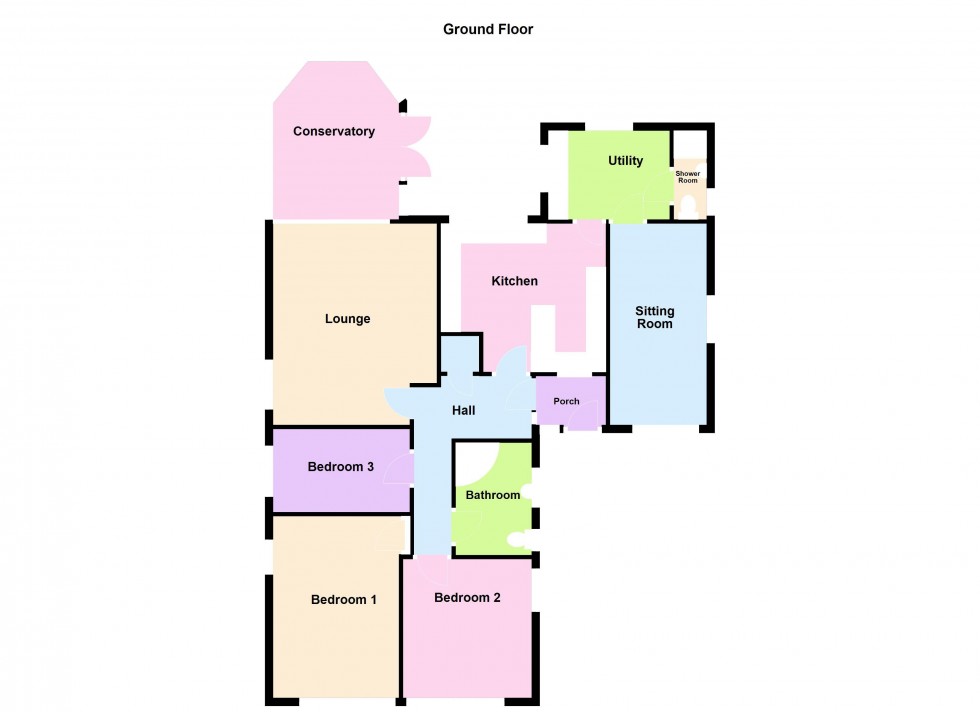 Floorplan for Greenslade Road, Walsall
