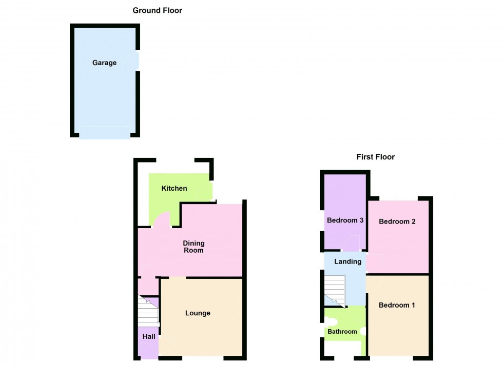 Floorplan for Shortlands Lane, Pelsall