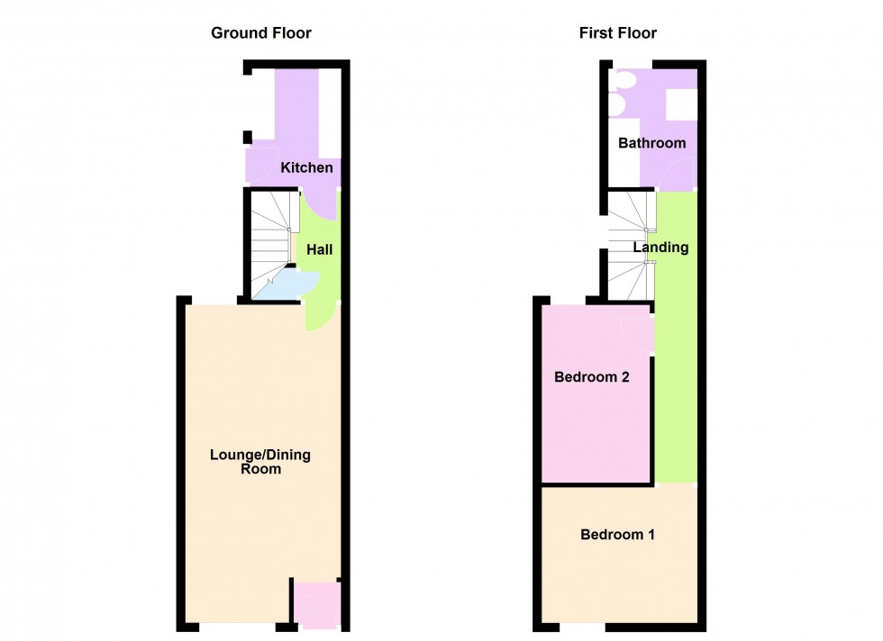 Floorplan for Lumley Road, Walsall