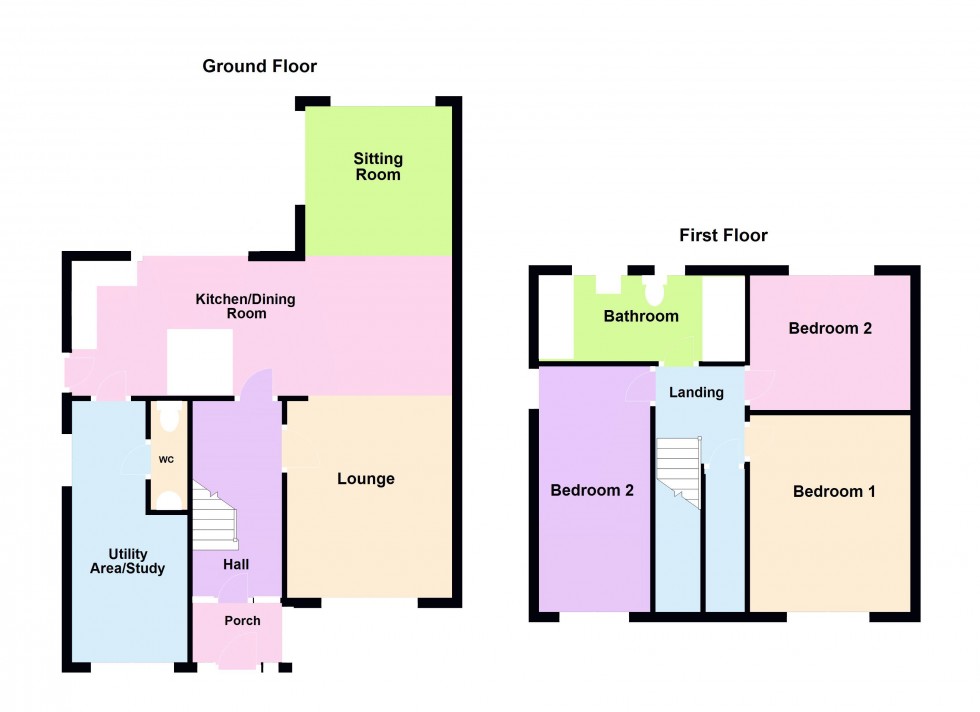 Floorplan for Seven Acres, Aldridge
