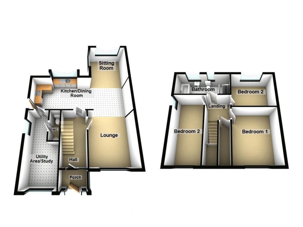 Floorplan for Seven Acres, Aldridge