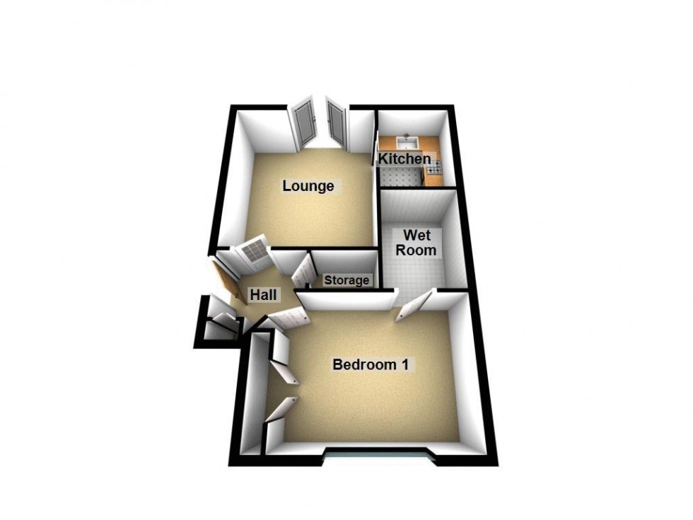 Floorplan for Wood End Farm, 333 Sutton Road, Walsall