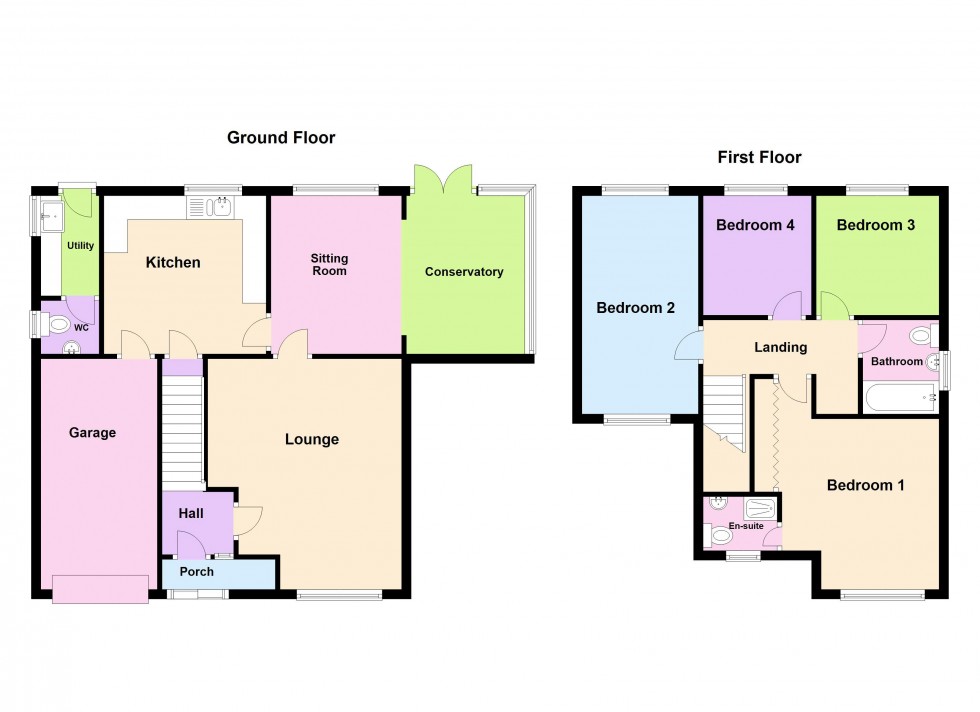 Floorplan for Grand Junction Way, Walsall