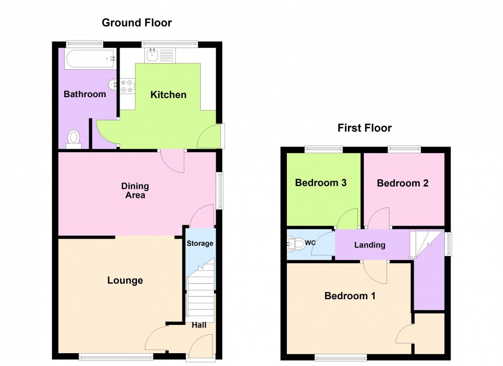 Floorplan for Walton Road, Aldridge