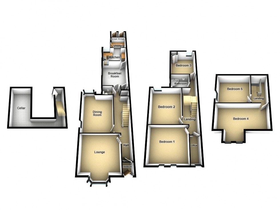 Floorplan for Broadway North, Walsall