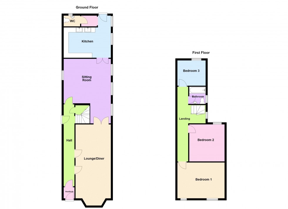Floorplan for Rowley Street, Walsall