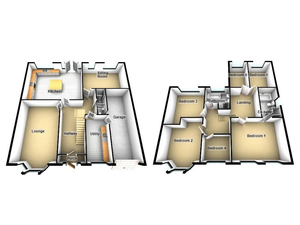 Floorplan for Lake Avenue, Walsall